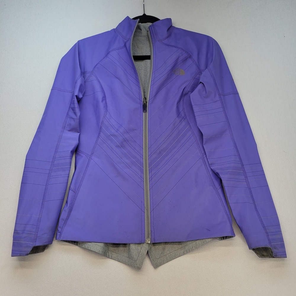 The North Face Flight Series Jacket Women S Purple Reversible Active Windbreaker